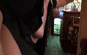 Horny bartender rihanna samuel fucked at work