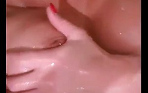 Playing With My Hairy Pussy In Bath