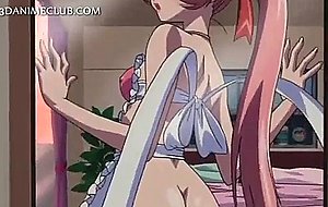 Teen hentai maid gets honey boobs and cunt teased