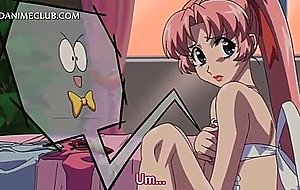 Teen hentai maid gets honey boobs and cunt teased