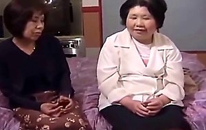 Japanese grannies 15 free lesbian porn video b