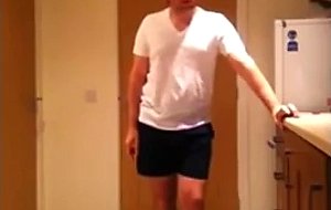 British guy camp sneezing in sissy sandals sub