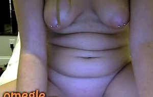 Shaved teen pussy on omegle