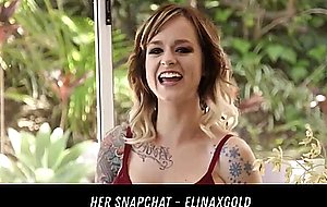 Alt Babe Facefucked And Facialed HER SNAPCHAT ELINAXGOLD