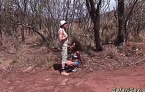threesome safari sex orgy