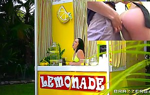 Kristina rose has anal sex while selling lemonade