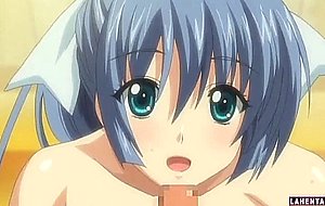 Hentai teen tittyfucked and pumped