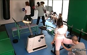 Fuck in exercise room