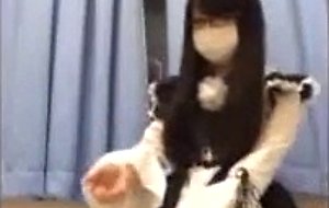 Asian cd in costume on live cam