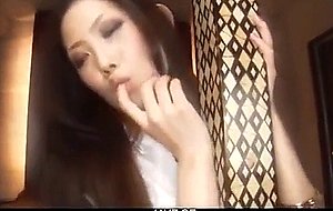 Impressive oral by stunning japanese yui komine