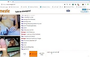 Omegle teen masterbates for huge cock  