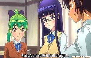 Coed anime sucking shemale warm penis