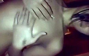 Indonesian girl sucks and lick his ass