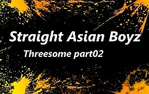 Straight asian boyz threesome