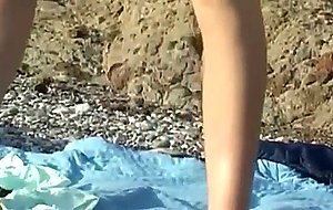 Russian teen nudist shaving masturbating on naked b  