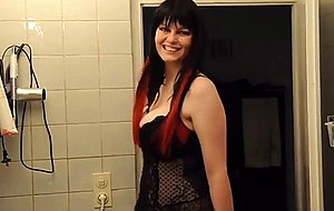 Sexy amateur girl with beautifull titties fucks!  