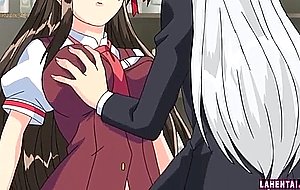 Hentai schoolgirl from behind