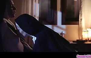 Blonde nuns eating each others cunt 