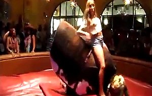 Bull riding girls nude embarrased upskirt nude  