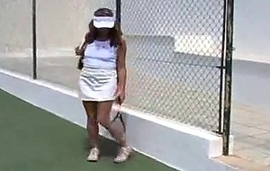 La joueuse de tennis