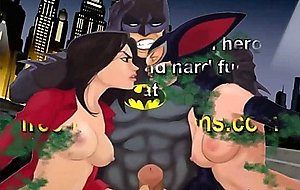 Batman and teenie batgirl hentai parody