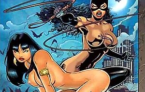 Batman and teenie batgirl hentai parody
