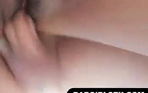 Big titty asian gets fucked after a blowjob