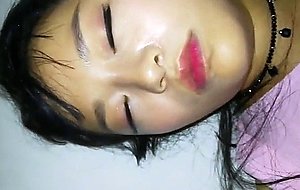 Sleeping chinese girl 03  
