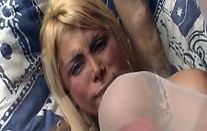 Tranny with lollipop anal fucked