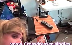 Cross dresser slut used