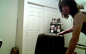 Home transgender teasing on cam