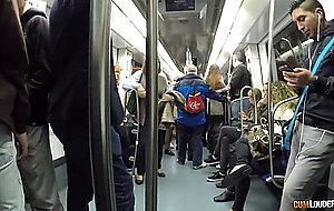 Metro Groping evolves 3 on 1 Foursome