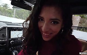 Stranded Luscious Latina is Very Grateful