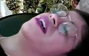 Nerdy glasses mexican student taught anal  