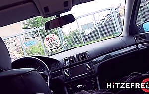 Hitzefrei, lullu gun honey fuck in the car german