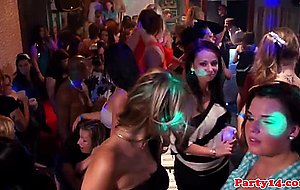 Euro chicks at a party want to suck all the big dick 