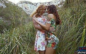 Lesbian models are hot girlfriends who enjoy each other
