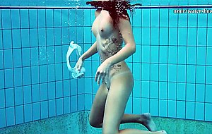 Hot tits and shaved pussy underwater hd vid