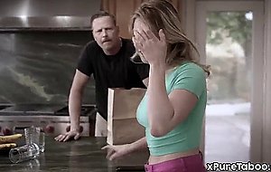 Teen fucked by her daddy's old uncle  