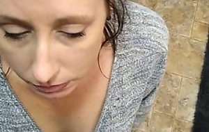 Pissing on sweet woman 841