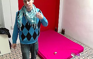 Young spanish guy films him fucking his chubby busty girlfriend
