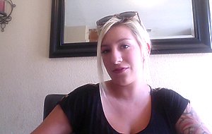Webcam#150 with sweet blonde slut maggie green
