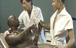 Nurse gets fucked by doctor and patient