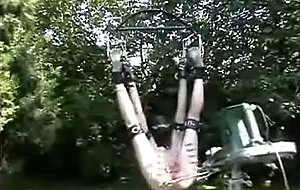 Cunt pierced and stretched repeatedly by machines 