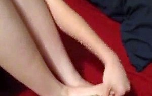 Lotion foot massage