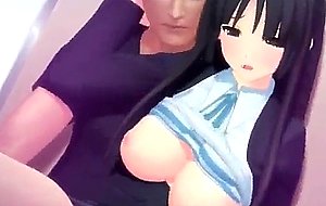 Hentai hentai schoolgirl filling pussy with intense cock