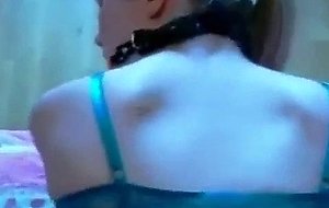 Russian girlfriend ass fucked on amateur porn video