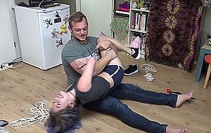 Wrestling bondage challenge