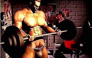 Kinky 3D Gay Muscle Boys