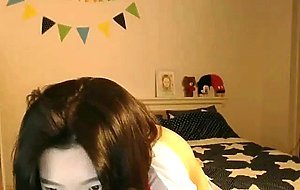 Gorgeous Young Korean Girl Dancing and Teasing With her Big Tits on a Cam Show